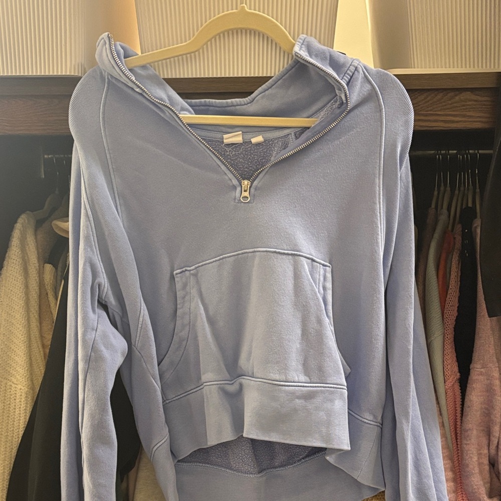 Light Blue Women's Quarterzip